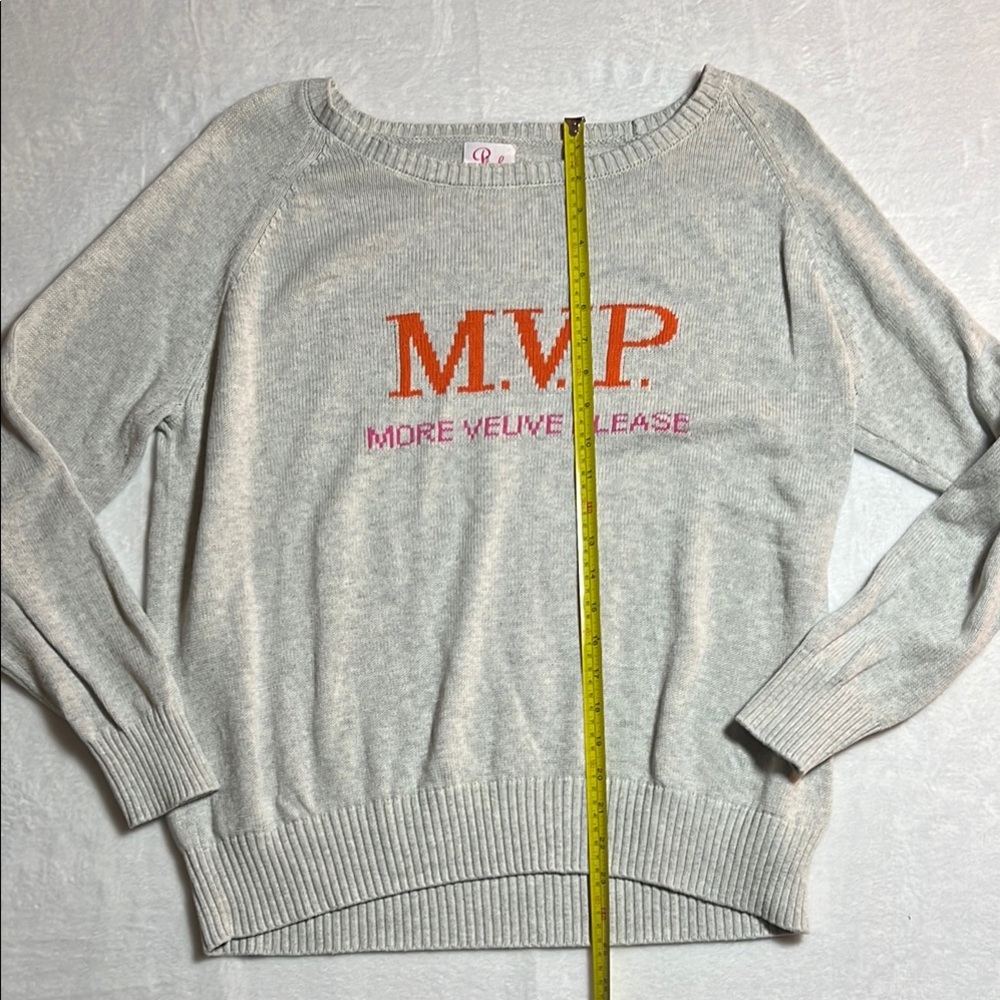 Pink Pineapple MVP “More Veuve Please” Sweater - XL - Picture 7 of 11